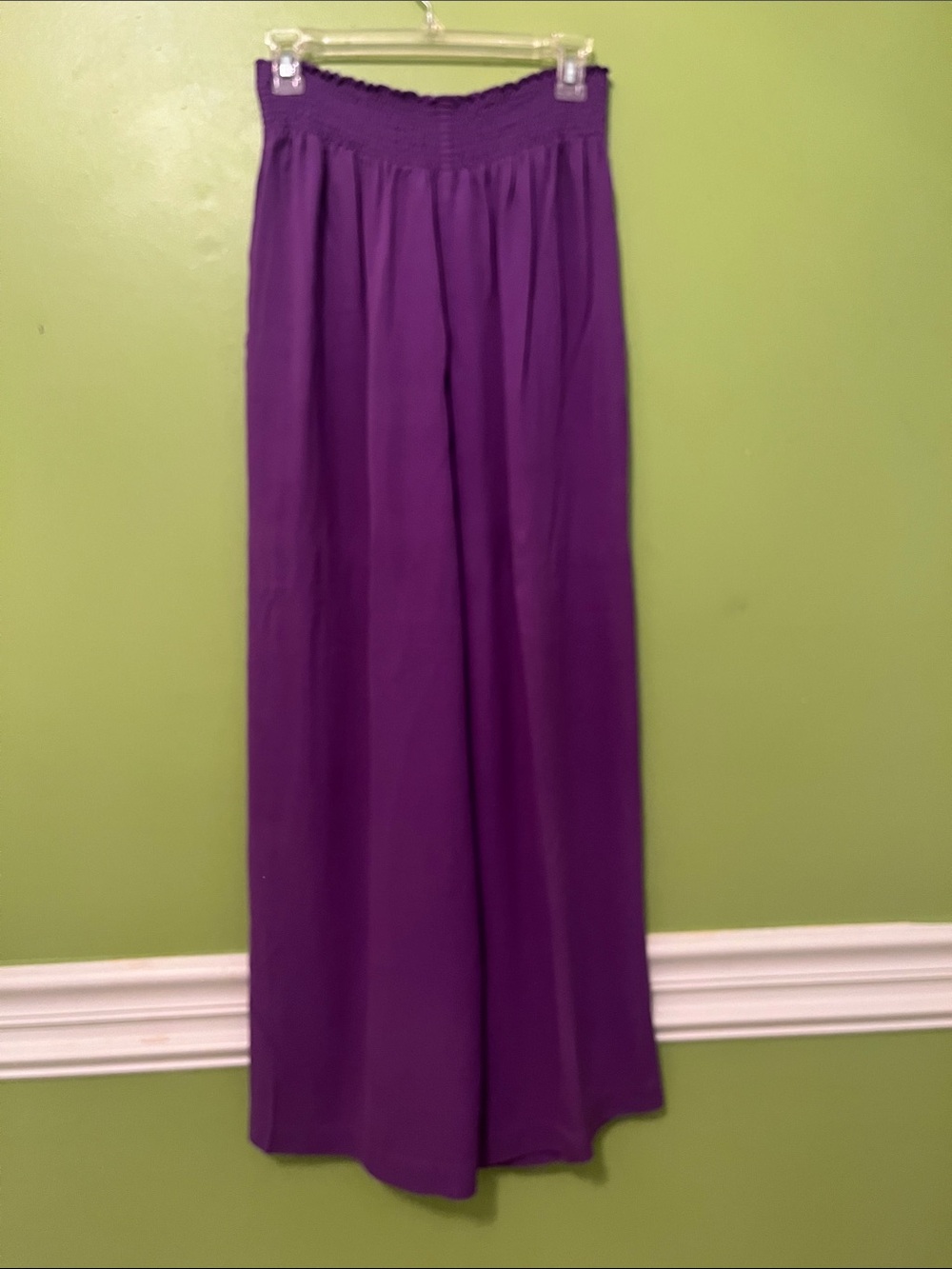 Carol Little Palazzo Pants 100% Silk